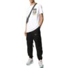 Camiseta blanca de manga corta y cuello redondo con estampado de letras de Off-White para hombre, colección FW22