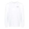 Camiseta blanca de manga larga con estampado de logotipo Off-White para hombre, colección primavera-verano 2022