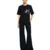 Camiseta Boxy con logotipo compartido