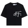Camiseta Boxy con logotipo compartido