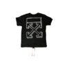 Camiseta básica de manga corta Sketch 3D «Negro Blanco»