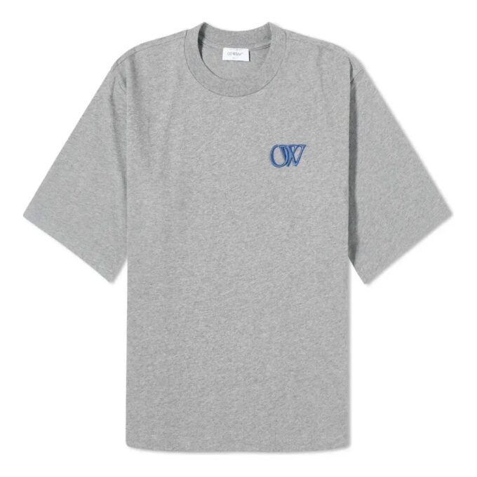 Camiseta básica Off-White Flock «Gris»