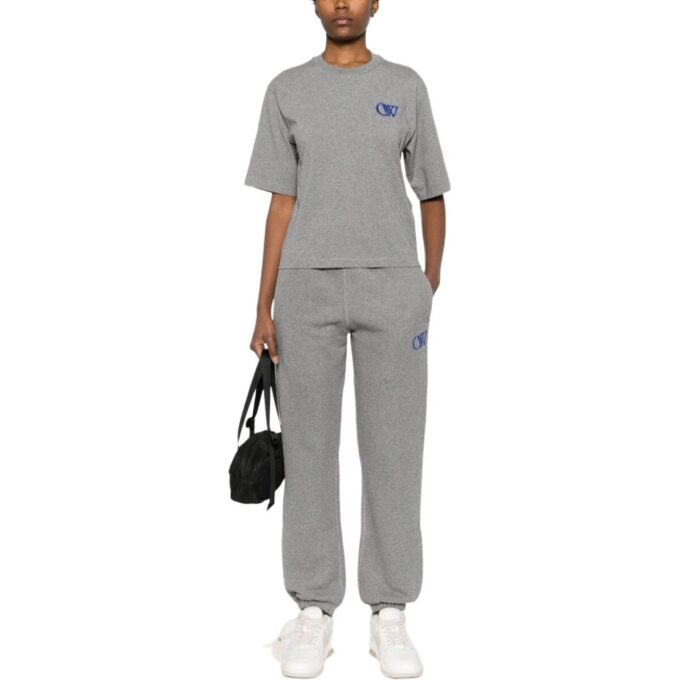 Camiseta básica Off-White Flock «Gris»
