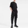 Camiseta casual de manga corta y corte recto para hombre de Off-White con estampado de letras del alfabeto, color blanco
