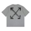 Camiseta Chalk Arrow Fit «Gris jaspeado»
