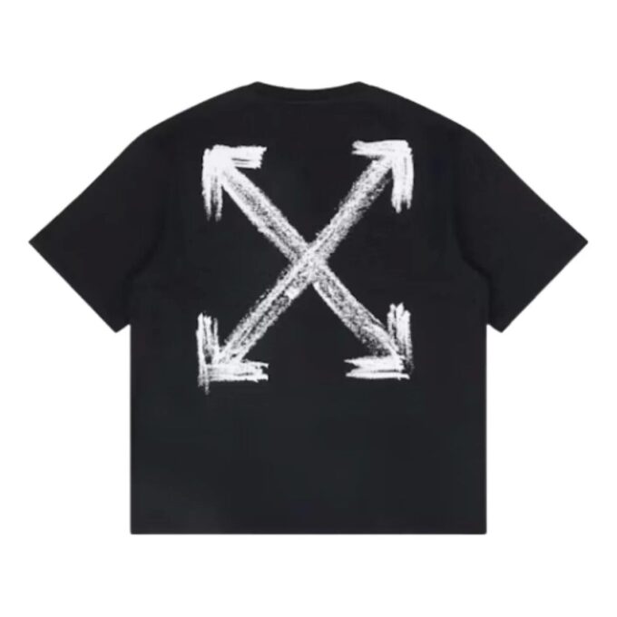Camiseta Chalk Arrow Fit «Negro»