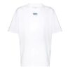 Camiseta con eslogan Mirko First para hombre, color blanco