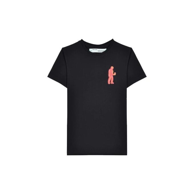 Camiseta con estampado Character Earth «Negro Rojo»