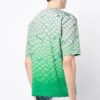 Camiseta con estampado de flechas y efecto ombré