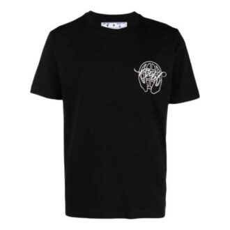 Camiseta con estampado del logotipo