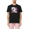 Camiseta con estampado gráfico «Negro»