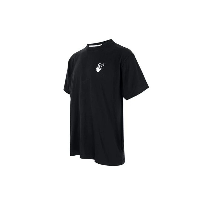 Camiseta con flecha degradada «Negro/Multicolor»
