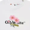 Camiseta con logotipo de margarita de manga corta