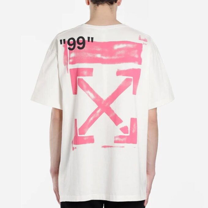 Camiseta con logotipo serigrafiado «White»
