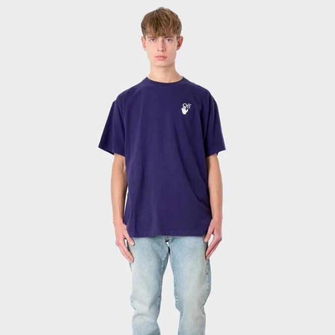 Camiseta con rotulador «Astral Aura»