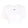 Camiseta corta Off-White Off-stamp «Blanca»