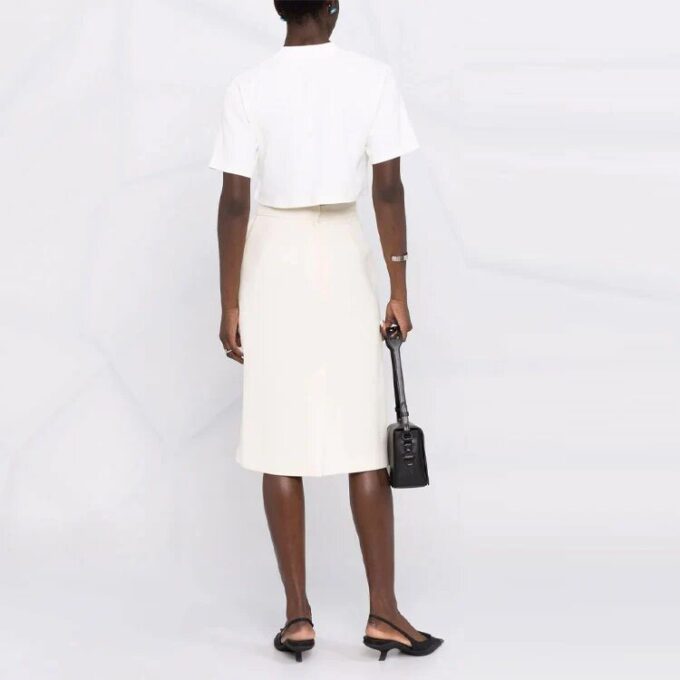 Camiseta corta Off-White Off-stamp «Blanca»