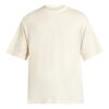 Camiseta de algodón con bordado de flechas «Angora White»