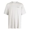 Camiseta de algodón con estampado de flechas gigantes «Gris»