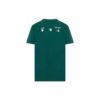 Camiseta de algodón con estampado de logotipo FW20 para hombre, verde