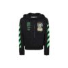 Camiseta de algodón con estampado gráfico y cremallera para hombre, color negro