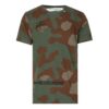 Camiseta de algodón de pantalones cortos con estampado de camuflaje SS19