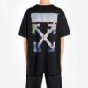 Camiseta de algodón de pantalones cortos Painting Arrows