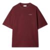 Camiseta de algodón Moon Arrow Skate «Red Purple»