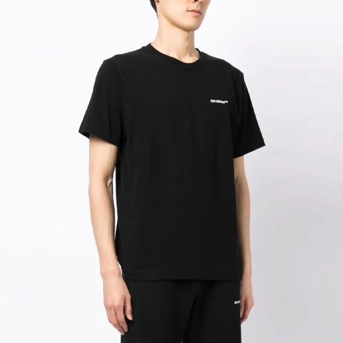 Camiseta de algodón «Negro»