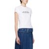 Camiseta de algodón Off-White con Quote «White Black»