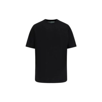 Camiseta de algodón Off-White de pantalones cortos, color negro