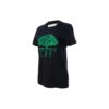 Camiseta de algodón Off-White de pantalones cortos, color negro