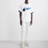 Camiseta de colaboración tripartita Off-White x New Era x MLB «Blanco azul»