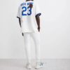 Camiseta de colaboración tripartita Off-White x New Era x MLB «Blanco azul»
