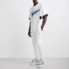 Camiseta de colaboración tripartita Off-White x New Era x MLB «Blanco azul»