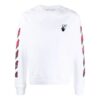 Camiseta de cuello redondo con flechas Arrows de la colección SS21 para hombre, color blanco