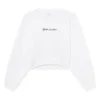 Camiseta de cuello redondo corta con motivo de flecha bordada