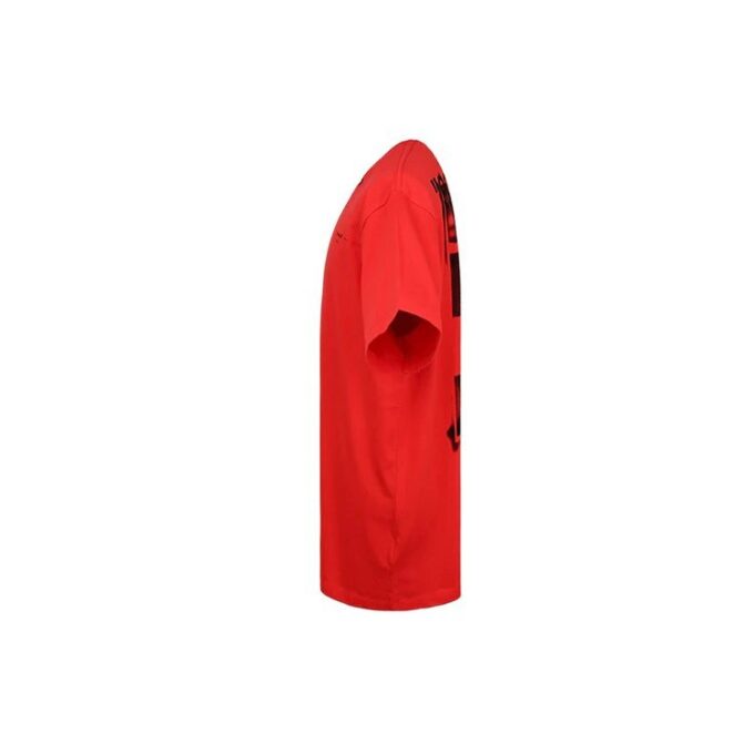 Camiseta de cuello redondo de algodón liso de pantalones cortos estilo urbano SS19