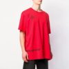 Camiseta de cuello redondo de algodón liso de pantalones cortos estilo urbano SS19