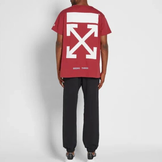 Camiseta de cuello redondo para hombre con diseño de flechas de Arrows