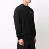 Camiseta de cuello redondo para hombre Off-White con pintura de Caravaggio, color negro