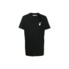 Camiseta de manga corta Agreement con estampado, color negro