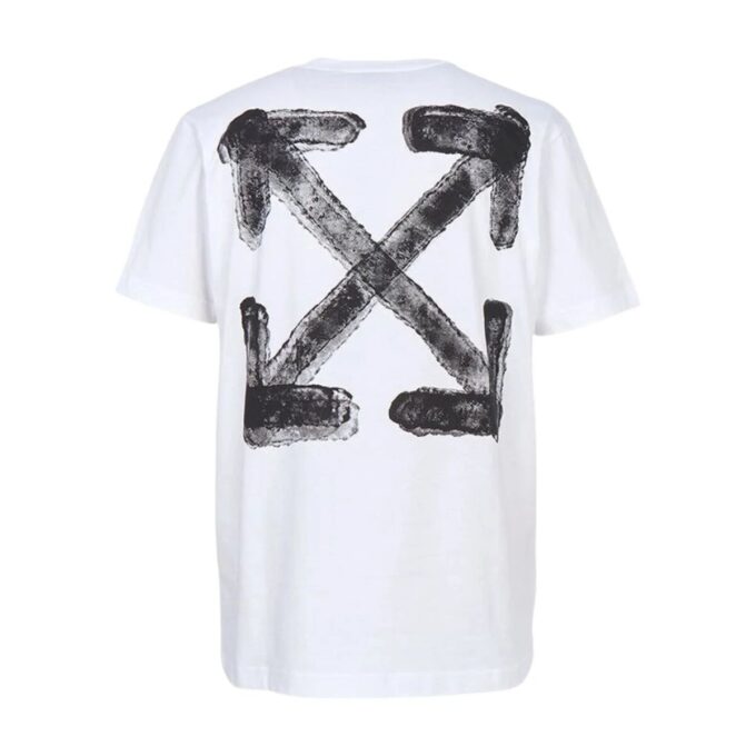 Camiseta de manga corta ajustada Spary Arrow «Blanca»