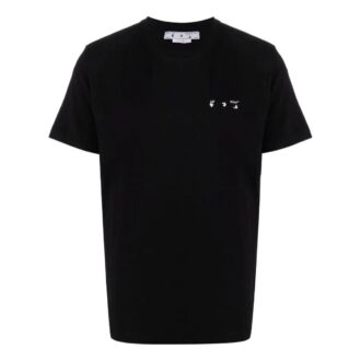 Camiseta de manga corta Caravaggio Arrow de Off-White para hombre, de color liso, en negro