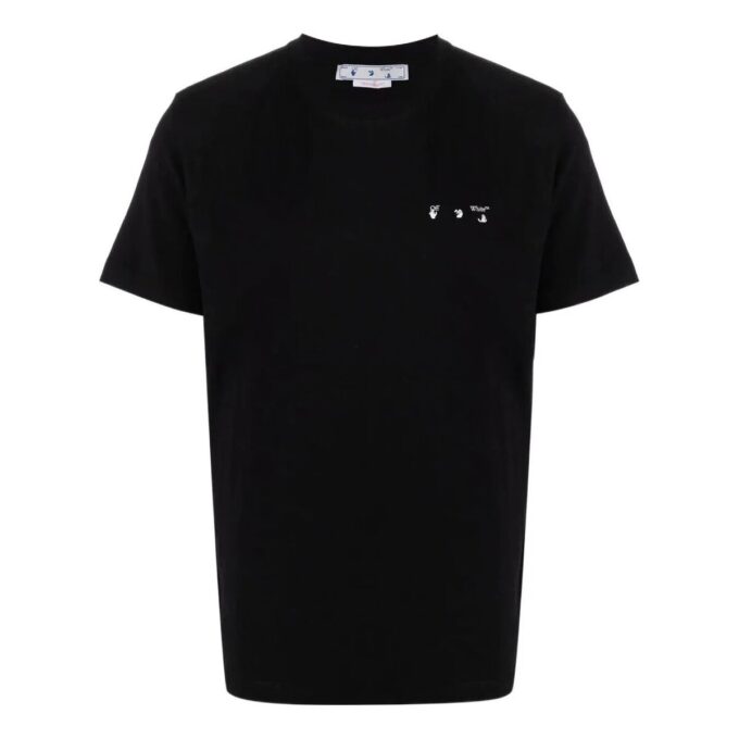 Camiseta de manga corta Caravaggio Arrow de Off-White para hombre, de color liso, en negro