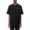 Camiseta de manga corta «Caravaggio Deposition Over» «Negro»