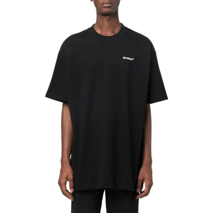 Camiseta de manga corta «Caravaggio Deposition Over» «Negro»