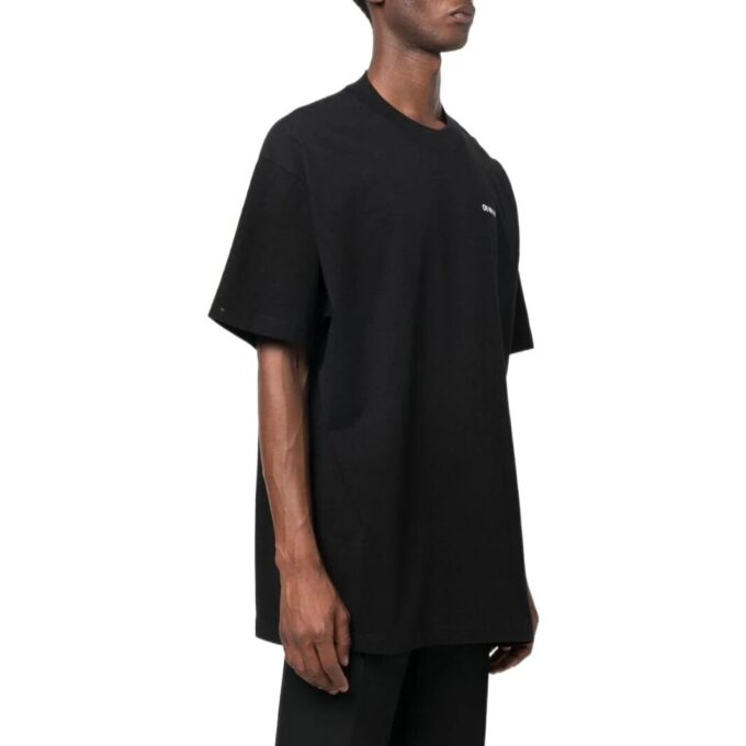 Camiseta de manga corta «Caravaggio Deposition Over» «Negro»