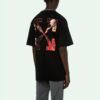 Camiseta de manga corta Caravaggio «Negro/Rojo»
