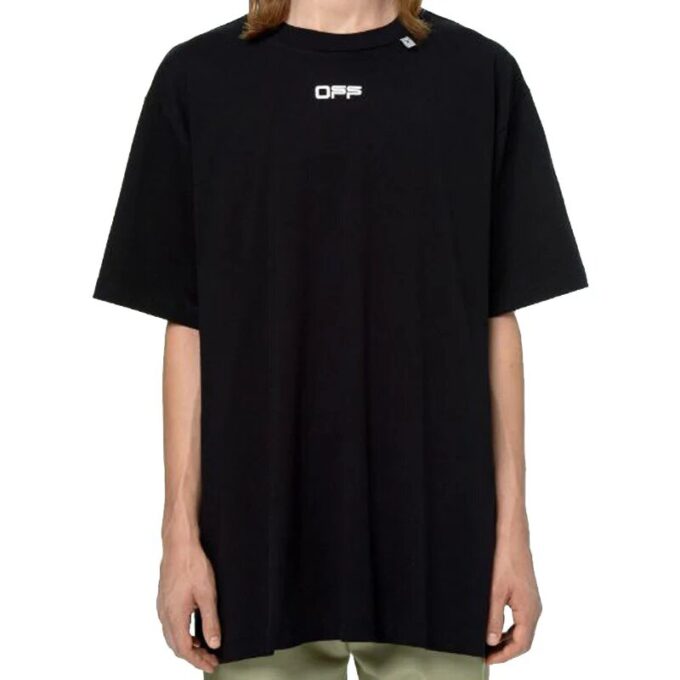 Camiseta de manga corta Caravaggio Square «Black White»